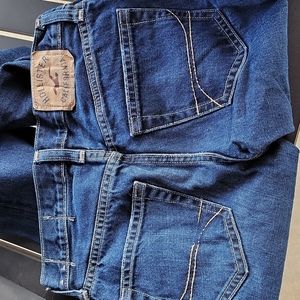 Men's 28x30 Hollister Button Down Blue Jeans